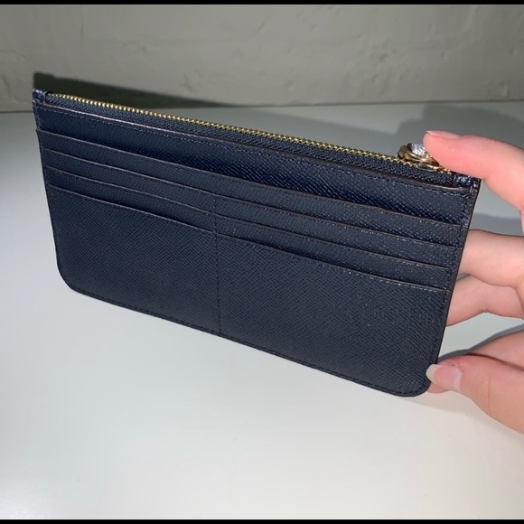 SOLD - Coach zip top wallet - Picture 2 of 6